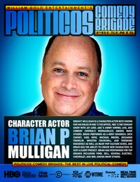 Brian P Mulligan Character Actor Promotional One-Sheet