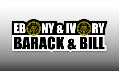 Ebony And Ivory Barack And Bill Show Logo