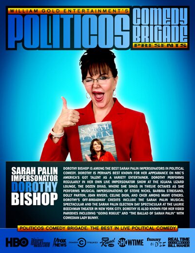 Governor Sarah Palin Impersonator Dorothy Bishop