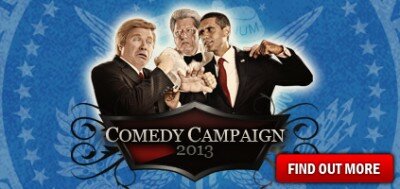 Comedy Campaign 2013: Obama vs Trump Hosted By Bill Clinton