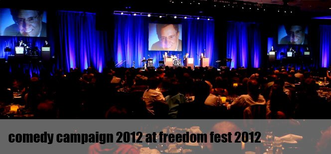 Politicos Comedy Brigade performing Comedy Campaign 2012 At Freedom Fest